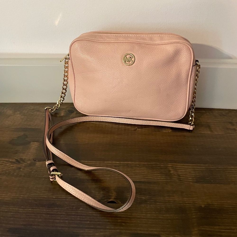 Michael Kors light pink Crossbody